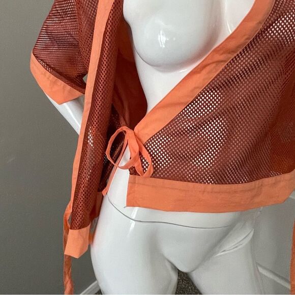 Nike Air Jordan Engineer 23 Lifestyle Mesh Orange Top Women’s Sz XS (DO4… - Picture 6 of 15